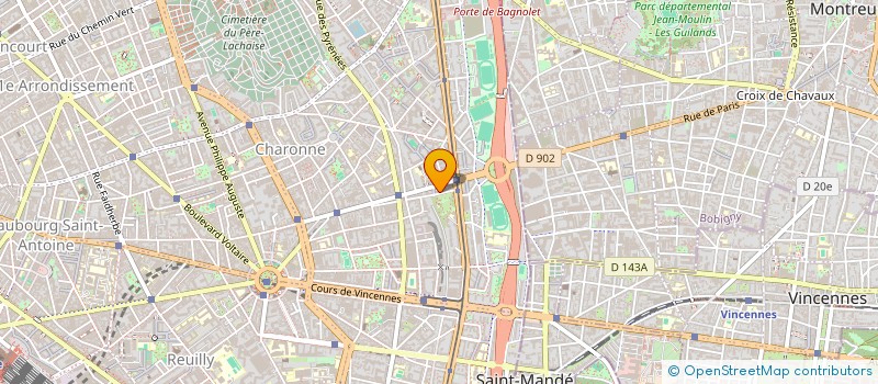 localisation de l'entreprise FACONNAGE EXPRESS à PARIS