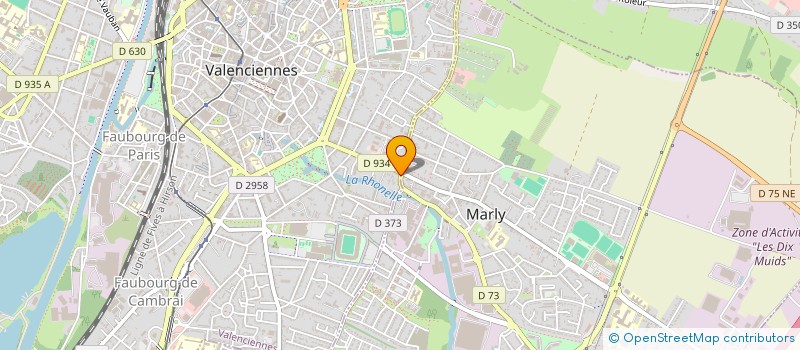 localisation de l'entreprise FACONNAGE MARKETING DIRECT à MARLY