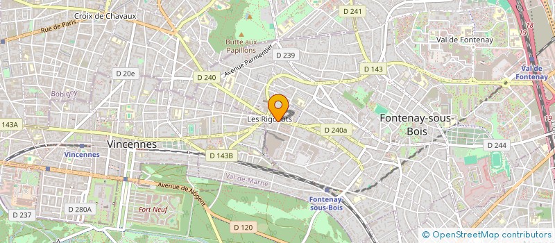 localisation de l'entreprise FACOS à FONTENAY-SOUS-BOIS