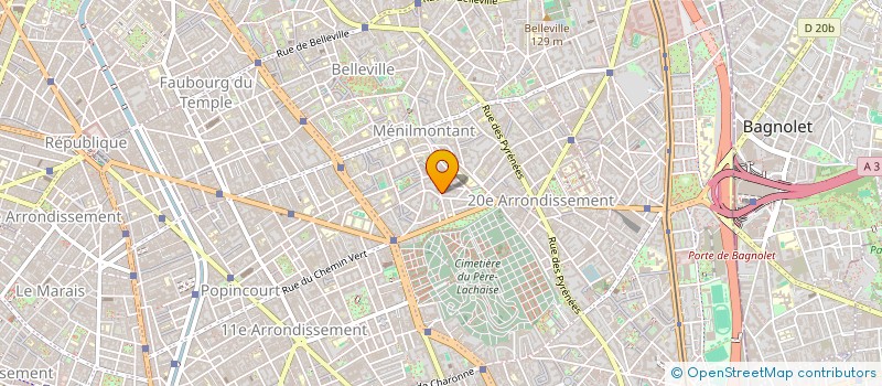 localisation de l'entreprise FACOTEX  PARIS