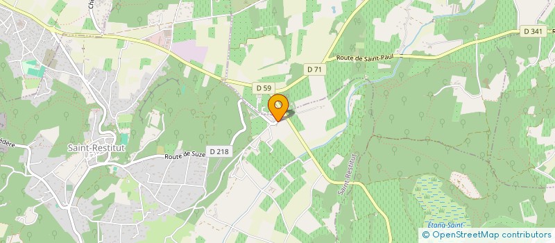 localisation de l'entreprise FACOU  SAINT-RESTITUT