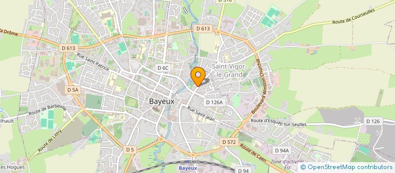 localisation de l'entreprise FACS à MERIEL
