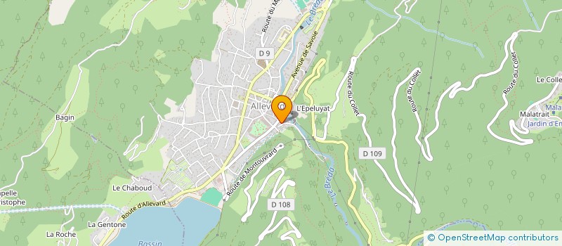 localisation de l'entreprise FACSO à LA CHAPELLE