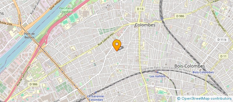 localisation de l'entreprise FACT à COURBEVOIE