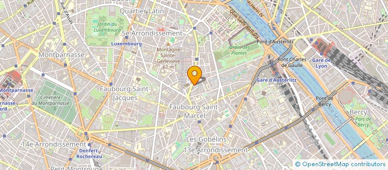 localisation de l'entreprise FACT ANAL à PARIS