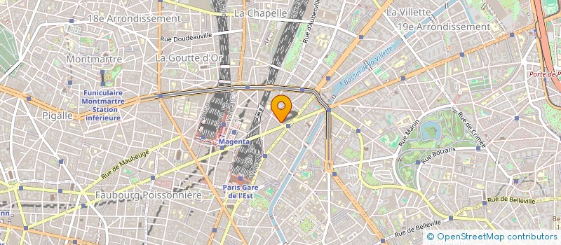 localisation de l'entreprise FACT ARCHITECTES  PARIS