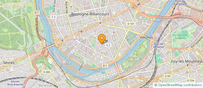 localisation de l'entreprise FACTEA INSTITUTE à BOULOGNE-BILLANCOURT