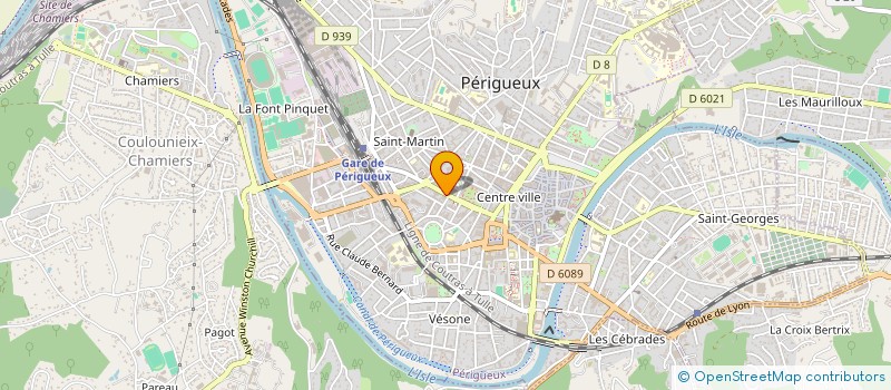 localisation de l'entreprise FACTEL  PERIGUEUX