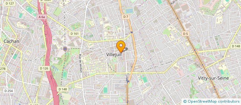 localisation de l'entreprise FACTEUR HUMAIN  VILLEJUIF