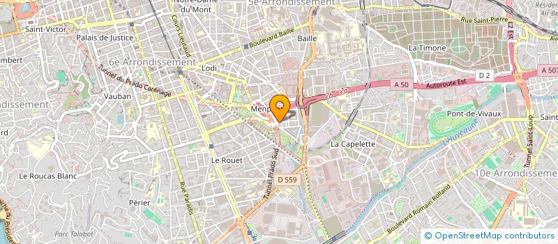 localisation de l'entreprise FACTEUR HUMAIN PRODUCTION à MARSEILLE