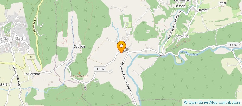 localisation de l'entreprise FACTEUR MUSIQUE  PIEGROS-LA-CLASTRE