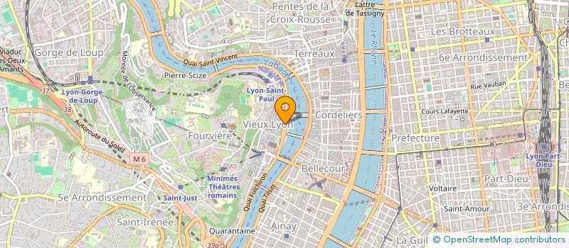 localisation de l'entreprise FACTO  LYON