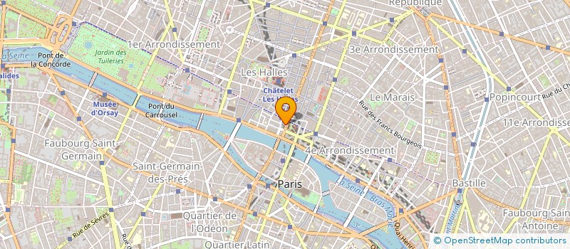 localisation de l'entreprise FACTO COMMUNICATION à PARIS