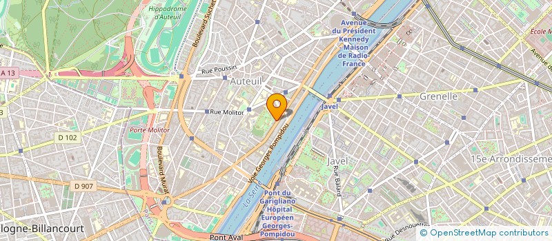 localisation de l'entreprise FACTO' TOM  PARIS