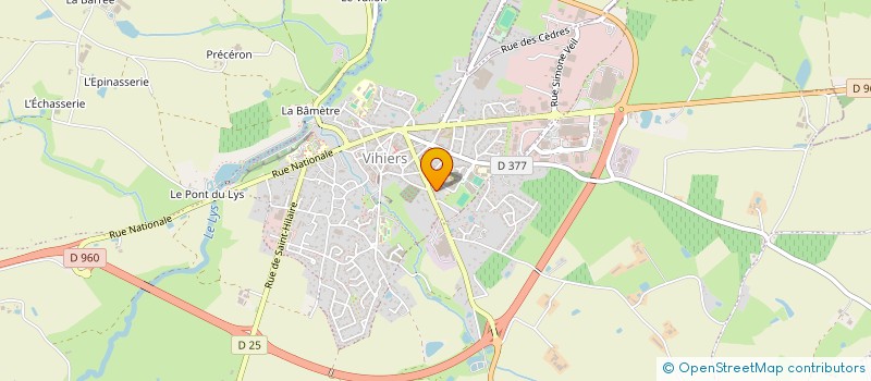 localisation de l'entreprise FACTOBOX à LYS-HAUT-LAYON