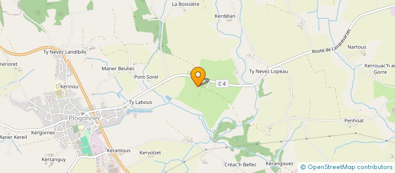 localisation de l'entreprise FACTORY  BENODET