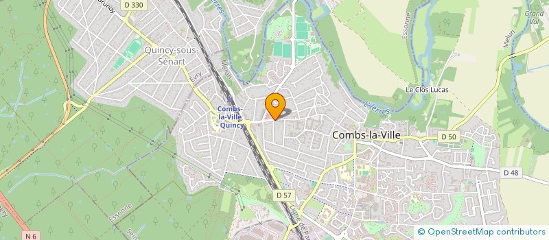 localisation de l'entreprise FACTORY  COMBS-LA-VILLE