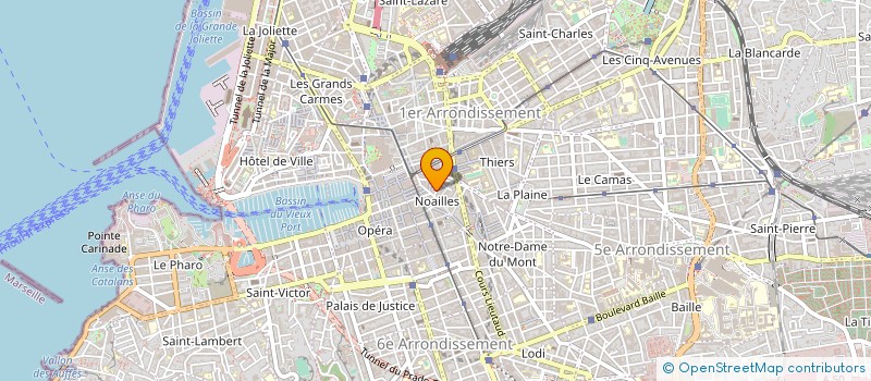 localisation de l'entreprise FACTORY ELECTRIK à MARSEILLE