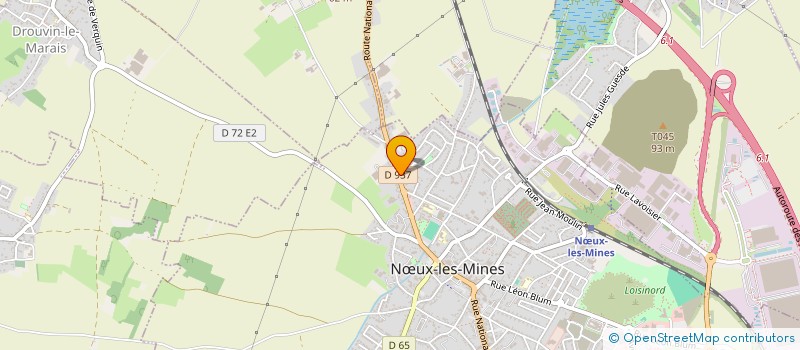 localisation de l'entreprise FACTORY LONGUENESSE  LONGUENESSE