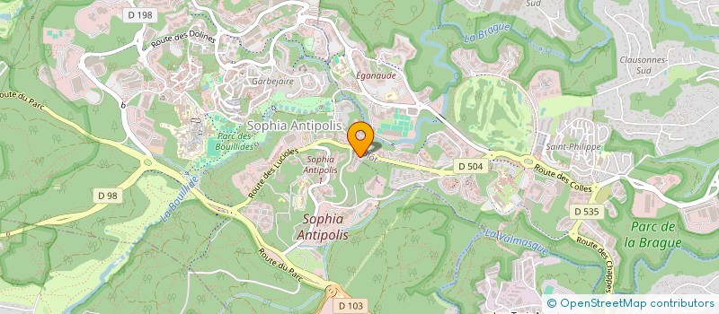 localisation de l'entreprise FACTORY-N  BIOT