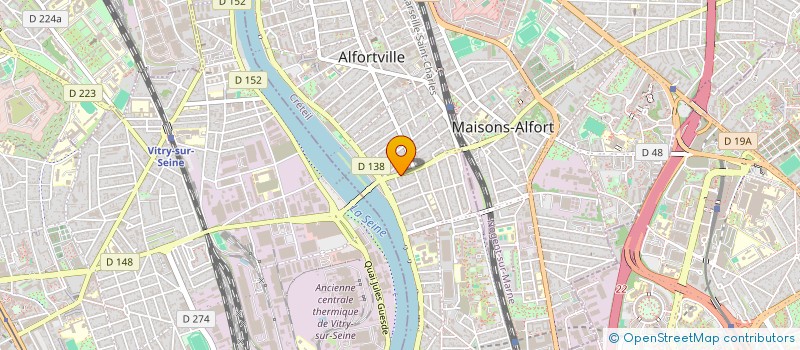 localisation de l'entreprise FACTORY REAL ESTATE à ALFORTVILLE