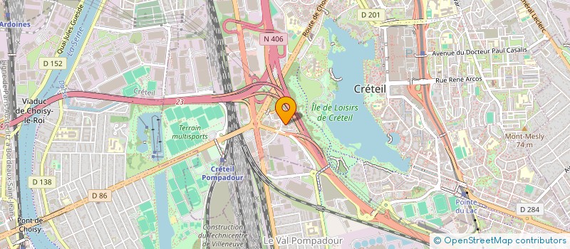 localisation de l'entreprise FACTORY'S CRETEIL  CRETEIL