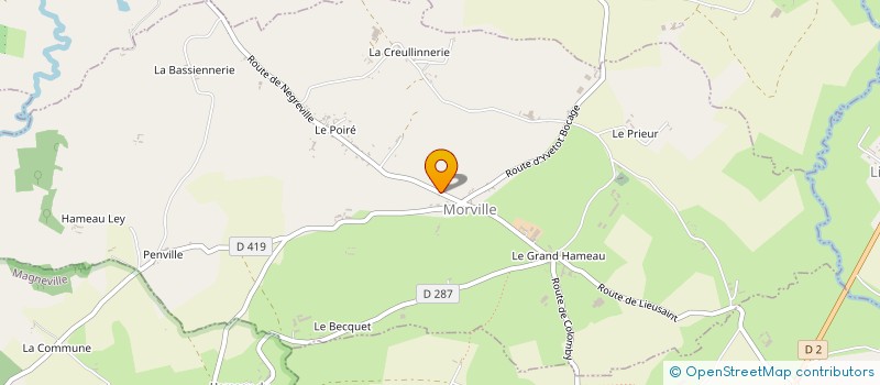 localisation de l'entreprise FACTORY SA à VALOGNES