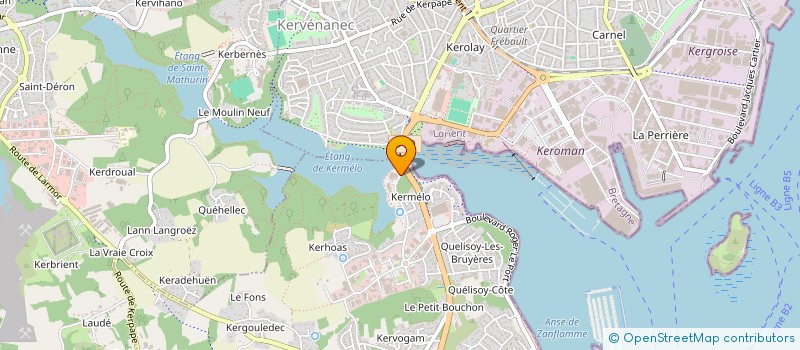 localisation de l'entreprise FACTORY-TANK à LARMOR-PLAGE