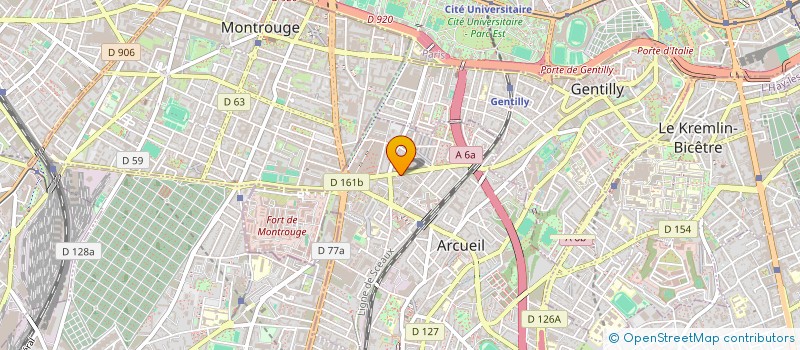 localisation de l'entreprise FACTORYHOMES  ARCUEIL