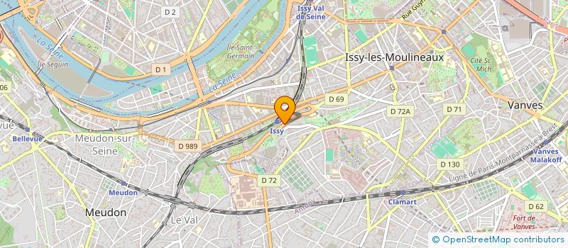 localisation de l'entreprise FACTORYSIM SAS à ISSY-LES-MOULINEAUX