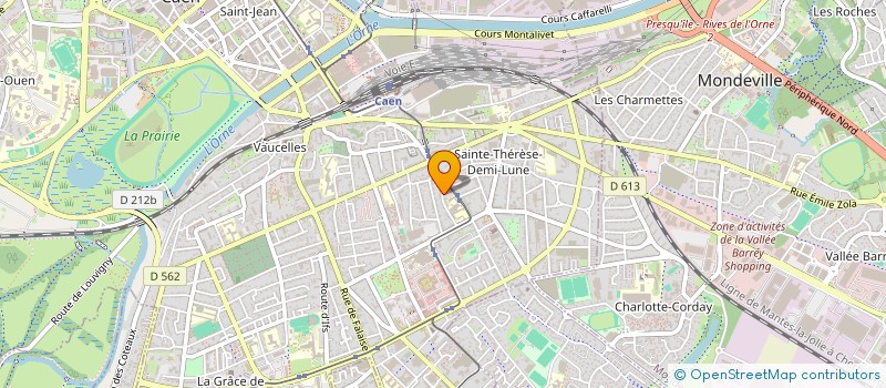 localisation de l'entreprise FACTOTUM à CAEN