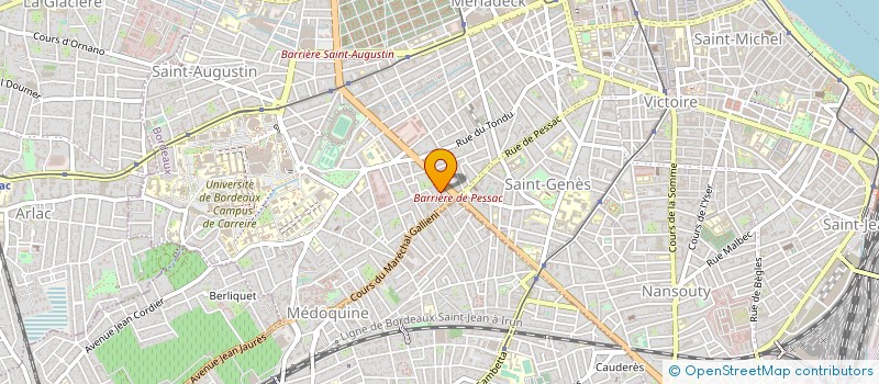 localisation de l'entreprise FACTOTUM à BORDEAUX