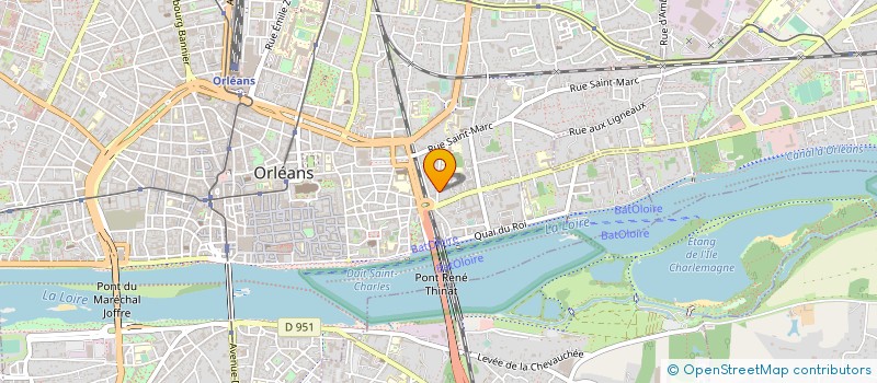 localisation de l'entreprise FACTOTUM à ORLEANS