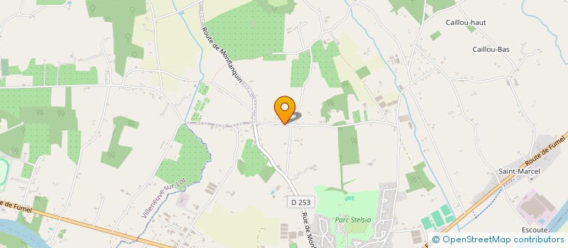 localisation de l'entreprise FACTU'ELLES  SAINT-SYLVESTRE-SUR-LOT