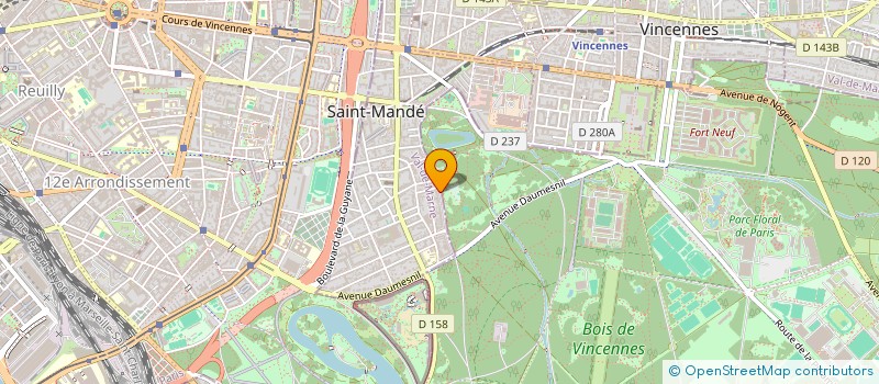 localisation de l'entreprise FACTUAL INTELLIGENT DESIGN  SAINT-MANDE