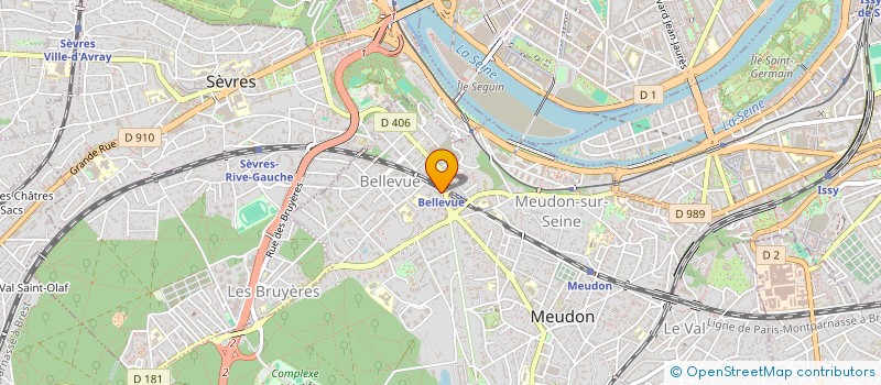 localisation de l'entreprise FACTUEL SAVOIR POUR DECIDER  MEUDON