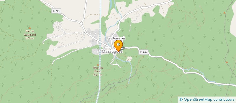 localisation de l'entreprise FACTUR.IDEL à MAZAUGUES