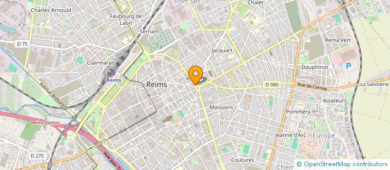 localisation de l'entreprise FACTY ARPAJON  REIMS