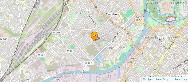 localisation de l'entreprise FACULTE EUROPEENNE DE SOPHROLOGIE  LILLE