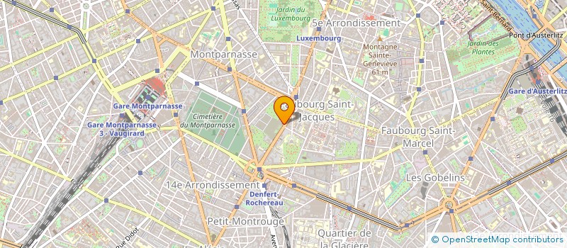 localisation de l'entreprise FACULTE LIBRE PHILOSOPHIE COMPAREE  PARIS