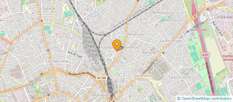 localisation de l'entreprise FACYLE à TOULOUSE