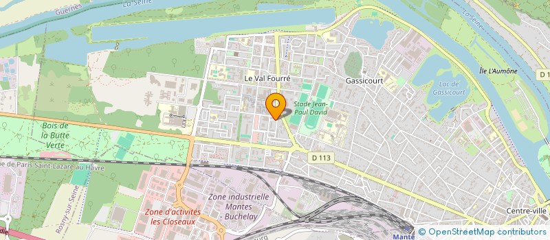 localisation de l'entreprise FAD  MANTES-LA-JOLIE