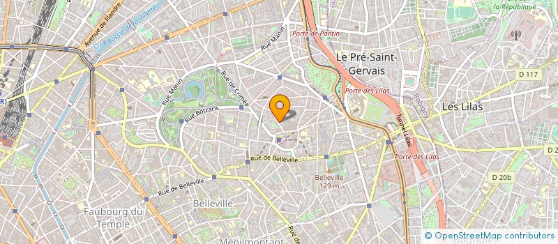 localisation de l'entreprise FAD FRUITS  PARIS