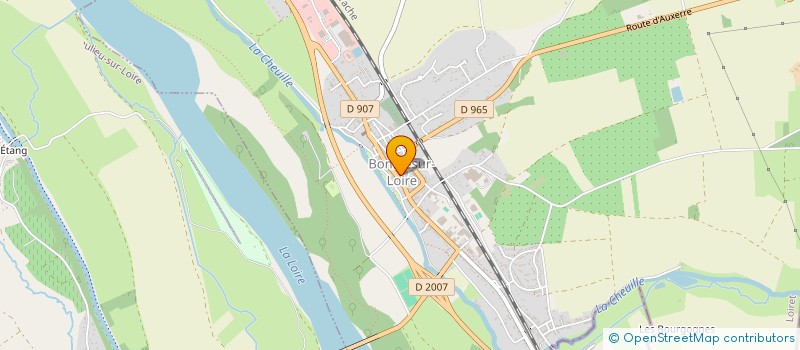 localisation de l'entreprise FADA  BONNY-SUR-LOIRE