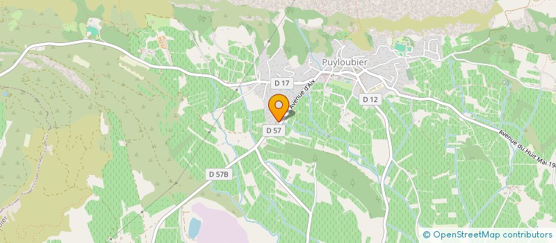 localisation de l'entreprise FADA ENVIRONNEMENT  PUYLOUBIER