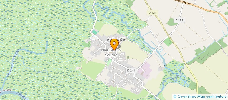 localisation de l'entreprise FADA TRANSPORTS  NIEULLE-SUR-SEUDRE