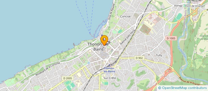 localisation de l'entreprise FADAMENTAL PICS FRANCE à THONON-LES-BAINS