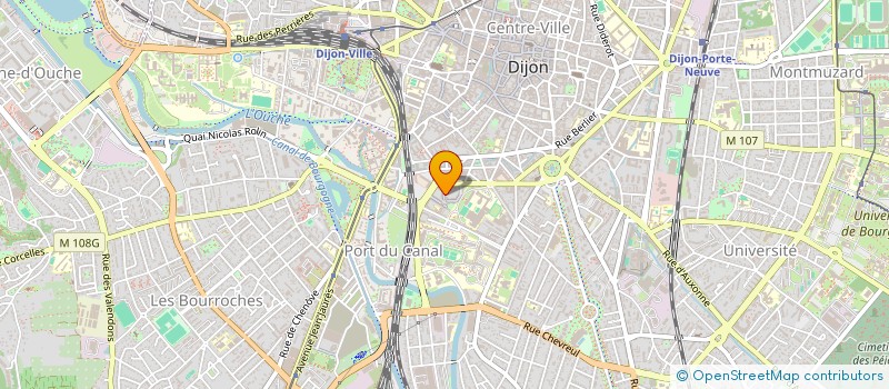 localisation de l'entreprise FADAS à DIJON