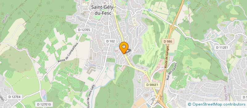 localisation de l'entreprise FADASPI  SAINT-GELY-DU-FESC