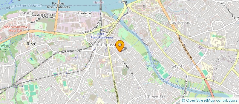 localisation de l'entreprise FADCIEL à REZE